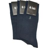 Janti JTSC2102 Janti Merserize Kalite Çorap 3'lü - 42 - 45 - Lacivert