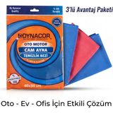 jantistore 3 Adet Sihirli Güç 40X50 Mikrofiber Cam – Ayna Bezi Oto-Ev Yüzeylerde Çok Amaçlı Kullanım