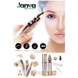 Janva 2 In1 Kalem Şekilli Yüz Tüy Alma Kaş Düzeltme Cihazı Başlığı Yıkanabilir Usb Şarjlı Burun vb