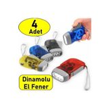 Janva 4 Adet Tüm Aileye Deprem Için Pilsiz Dinamolu 3 Ledli El Feneri Deprem Feneri Pilsiz