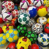 Janva Dikişli Futbol Topu Maç ve Antreman Topu 5 Numara Genç ve Yetişkin Halı Saha Çim Saha - Beyaz - Mavi - Yeşil