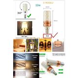 Janva E14 Duylu 3 Fonksiyonlu Mısır Led Ampul E 14 MISIR Avize Ampulü Lamba Işık Tasarruflu Ekonomik