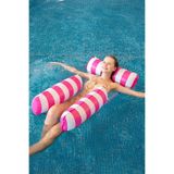 Janva Fileli Yastıklı Premium Deniz Havuz Hamağı 4 Fonksiyonlu Havuz Deniz Yatağı 120x122 cm