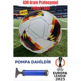 Janva Futbol Topu Halı Saha Tüm Zeminlere Uygun No:5 430 gr Pompa Hediyeli Şampiyonlar Ligi Uefa 2025