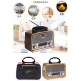 Janva Glr Yeni Rt-301 B Nostaljik Görünümlü Bluetoothlu Ve Fenerli Mp3 Çalar Radyo Müzik Kutusu