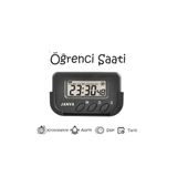 Janva Öğrenci Saati - Kronometreli Ders Çalışma Saati - Dijital Masa Saati