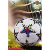 Janva Orijinal Uefa Şampiyonlar Ligi Dikişli Futbol Topu Halı Saha Çim Beton Zemine Uygun Maç/İdman No:5