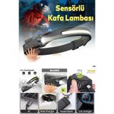 Janva Predators Kafa Feneri Wave Teknoloıji Sensörlü Kafa Lambası Tepe Işığı Ultra Ergonomik Profosyonel Çok Renkli