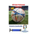 Janva Profosyonel Futbol Topu Halı Saha Çim Saha Sporcu Top Dünya Kupası Katar Şampiyonlar Ligi Pompa - Beyaz