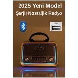 Janva Rt-301 Nostaljik Radyo Bluetooh Müzik Kutusu