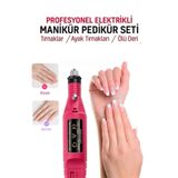 Janva Tırnak Törpü Seti Manikür Pedikür Protez Tırnak Ayak Nasır Ve Tırnak Mantar Makinesi Oje Kurutucu
