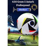 Janva Uefa Şampiyonlar Ligi Özel Tasarım Futbol Topu 425 Gram Lazer Kesim Maç ve Antreman - Bej