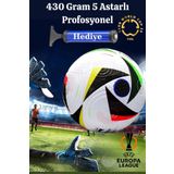 Janva Uefa Şampiyonlar Ligi Özel Tasarım Futbol Topu 425 gram Lazer Kesim Maç Ve Antreman
