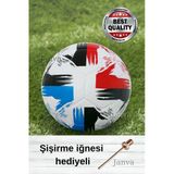 Janva Uefa Şampiyonlar Ligi Supervision Özel Tasarım Futbol Topu 400 gram Lazer Kesim Maç ve Antreman Topu