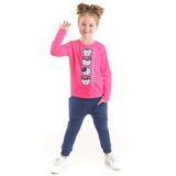 Japan Cats Kız Çocuk T-shirt Pantolon Takım