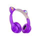 Japanex Bluetooth Kedi Kulaklı LED Işıklı Kulak Üstü Kulaklık P47M