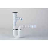 Japar 50 mm Çıkışlı Lavabo ve Evye Sifonu