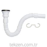 Japar 50603 32 mm Körüklü Lavabo Sifonu