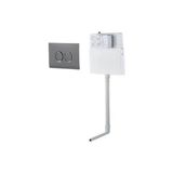 Japar Adnoss Japar Proecos Hela Taşları ve Tek Klozet İçin Gömme Rezervuar 510199 - Pulse Mat Krom 500148 - Gri