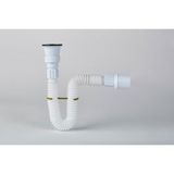 Japar Körüklü Lavabo Sifonu (Ø50) 50607 - Gri