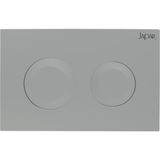 Japar Pulse Mat Çift Kademeli Gömme 26x17 cm Gri Rezervuar Paneli