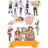 Japon Anime Sticker Telefon Laptop Notebook Tablet Defter Matara Stiker Etiket ST950