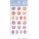 Japon Ayıcık Temalı Şeffaf Su Geçirmez Sticker, Dekoratif ve Dayanıklı Tasarım - Ahşap - Seçenek 1