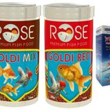 Japon Balığı Yemi ve Vitamin Seti 2 adet 250 ml, Goldi Mix ve Gold Red
