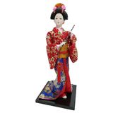 Japon Kimonolu Geyşa Bebek Biblo 30 cm No.11