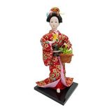 Japon Kimonolu Geyşa Bebek Biblo 30 cm No.18