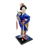 Japon Kimonolu Geyşa Bebek Biblo 30 cm No.20
