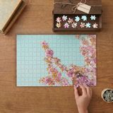 Japon Kiraz Çiçeği- Ağaç- Doğa Tasarımı 240 Parça Ahşap Puzzle Ahşap Kutuda MP00185