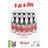 Japon Kiraz Çiçeği Sıvı Sabun 500 ML 5 Al 4 Öde ve Rosie Pamuk