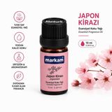 Japon Kirazı Esans 10ml Buhardanlık Nemlendirme Cihazları Elektrik Süpürgesi Filtresi ve Çamaşır Makinesi Yumuşatıcı Bölümü İçin Kalıcı Etkili Konsantre Koku Esans