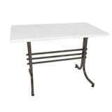 Japon Mutfak Masası 80X120 Cm Esb - (Werzalit, Wermodin Ve Allzalit Tabla) - Beyaz
