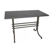 Japon Mutfak Masası 80X120 Cm Esb - (Werzalit, Wermodin Ve Allzalit Tabla) - Siyah