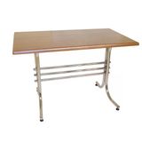 Japon Mutfak Masası 80X140 Cm - (Werzalit, Wermodin Ve Allzalit Tabla) - Koyu Ahşap