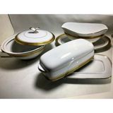 Japon Noritake Goldridge Porselen Kahvaltılık Seti