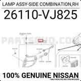 Japon Pıck-Up (D22) 2.7 D:3.2 Td 2000-2001 Sinyal Lambası Sağ . (Oem No:26110Vj825)