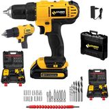Japon Professıonel Tools 58V 8AH Kcb Metal Şanzıman Şarjlı Çift Akülü Vidalama 27PRÇ Uç Setli
