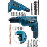 Japon Techno Hummer Drill 3200 V 35.000 Rpm Sjs Metal Sanzıman Devir Ayarlı Matkap 24PRC St