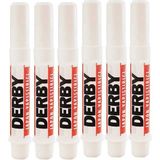 Japon Yapıştırıcısı Derby 6 Adet Mini Parmak Japon Yapıştırıcı Kuvvetli Hızlı Yapıştırıcı 1.5 gr 6 Adet - Şeffaf - Standart