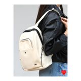 JARA Bag Freya Krem Kadın Sırt Çantası | Şık, Yumuşak Dokulu ve 5 Bölmeli