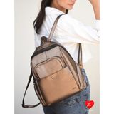 Jara Bag Freya Yıkama Deri Sırt Çantası - Bakır