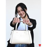 Jara Bag Milano De Elite Ayarlanabilir Omuz Askılı Spor Şık Omuz Çantası - Krem