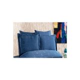 Jardin Bambu Jakar Kumaş Indigo İkili Oksford Yastık Kılıfı 60x80 Cm 1351