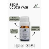 JARDIN DE FLEURS Sedir (Cedarwood) Uçucu Yağı 10 ml - %100 Saf Aromaterapi Yağı