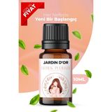Jardin D'or 10 ml Jardın D'or Bebek Pudrası Uçucu Koku Yağı Oda Kokusu Pudra Soft Özelliğiyle Ferahlatıcı