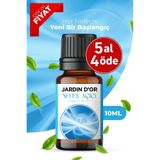 JARDIN D'OR Nefes Açıcı Esansiyel Uçucu Koku Yağı Buhurdanlık Yağı Difüzör Esansı Ortam Kokusu 10 ml
