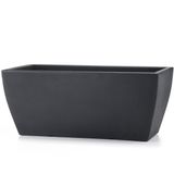Jardiniera Veneto 58 cm Polietilen Saksı Grigo Fumo